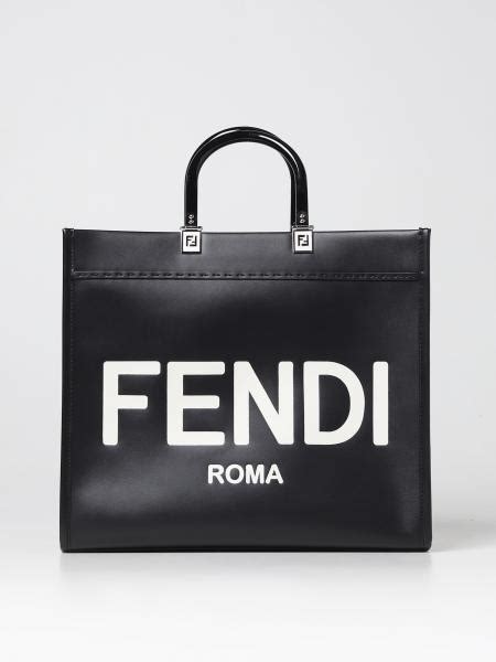 borse donna fendi fab nero|Fendi.